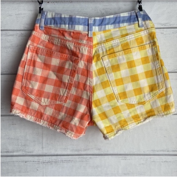Farm Rio x Anthropologie Multicolored Gingham Shorts - Picture 5 of 10